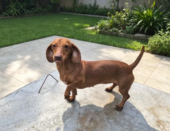 Basset(Salsichinha)FÊMEA 11 meses