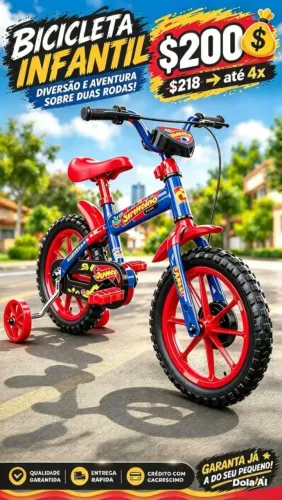 Bicicleta infantil