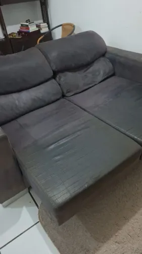 Sofá retrátil 2 lugares