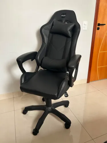 Cadeira Gamer Dazz Preta - Conforto, Estilo e Ergonômica