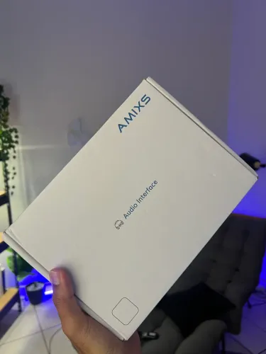 Amixs UC42 [LACRADA] interface de áudio Celular PC Mac Lives Gravações 
