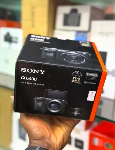 9Câmera Sony Alpha a6400 Lente 16-50mm Lacrada