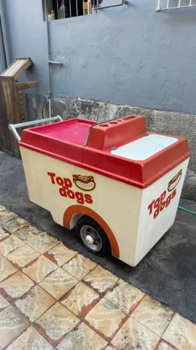 Carrinho de Hot Dog / Cachorro Quente "Top Dogs" - Oportunidade!