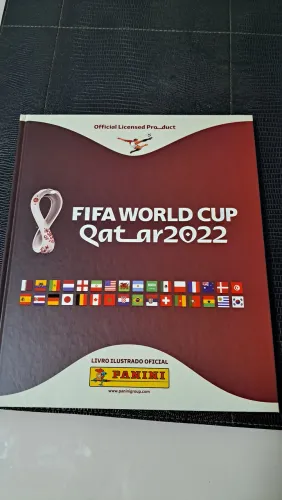 Album copa 2022 capa dura completo!