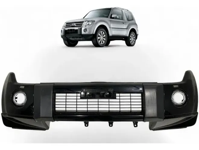 Parachoque Dianteiro Mitsubishi Pajero Full 2008 A 2012 Orig Preto