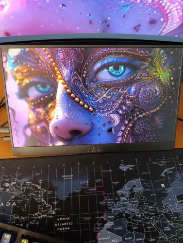 Monitor Portátil GRASEP FHD 16" 60Hz