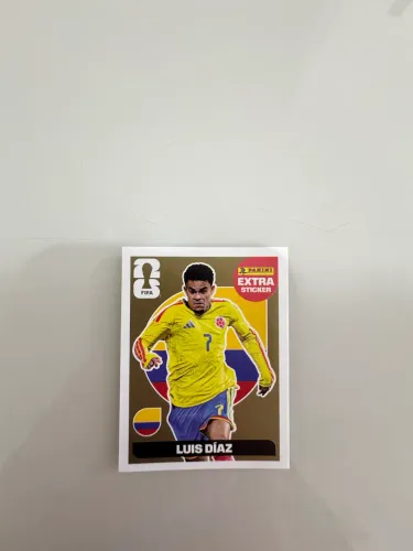 Figurinha Extra Copa do Mundo 2026, Luis Dias Gold (Ouro) 