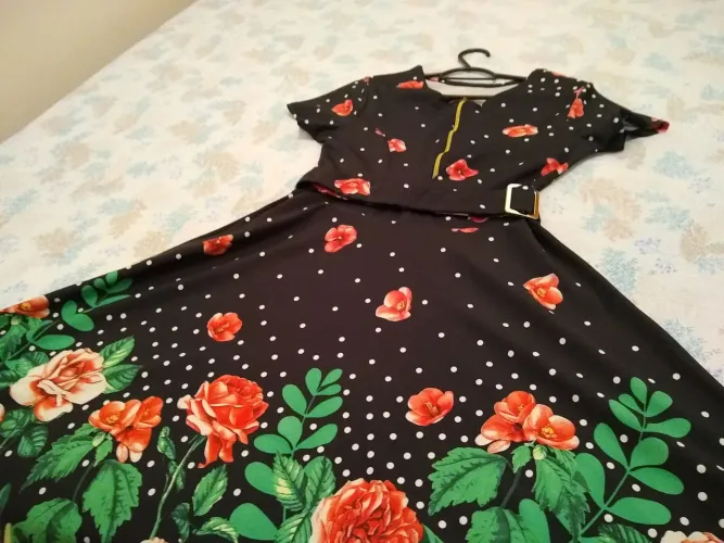 Vestido feminino Estampado.