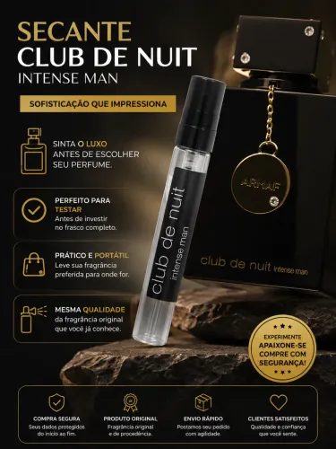 Decant perfume club de nuit 10 ou 20ml, perfume 100% original
