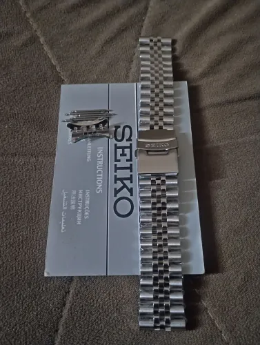 Pulseira SEIKO 22mm aço inoxidável Jubille(presidente)