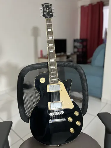 Guitarra les paul lps-230 strinberg Preto piano