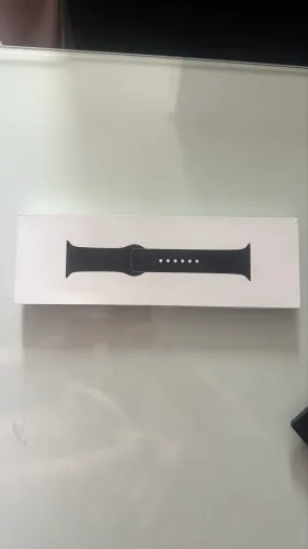PULSEIRA APPLE WATCH ORIGINAL 46mm M/L Preta Esportiva - NOVA