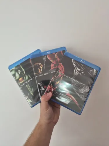 Coleção Blu Ray Homem Aranha Tobey - Original Lacrado