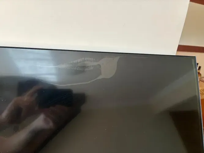 Smartv TCL 65 pol (tela trincada)