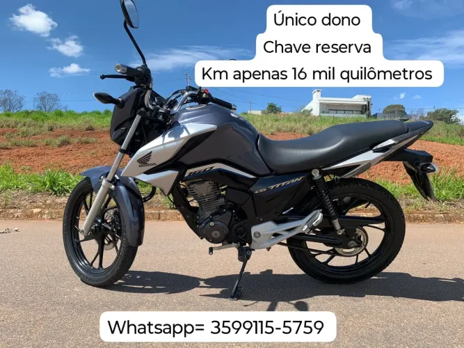 HONDA TITAN COM APENAS 16 MIL KM