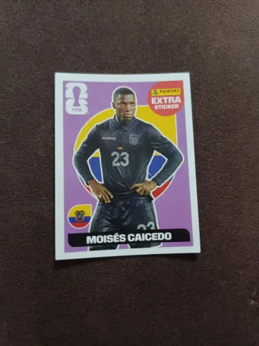 Vendo figurinha legend regular Moisés caicedo