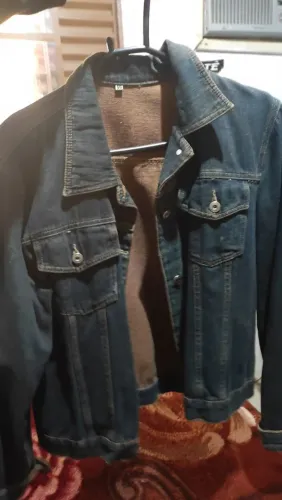Jaqueta jeans M azul escura