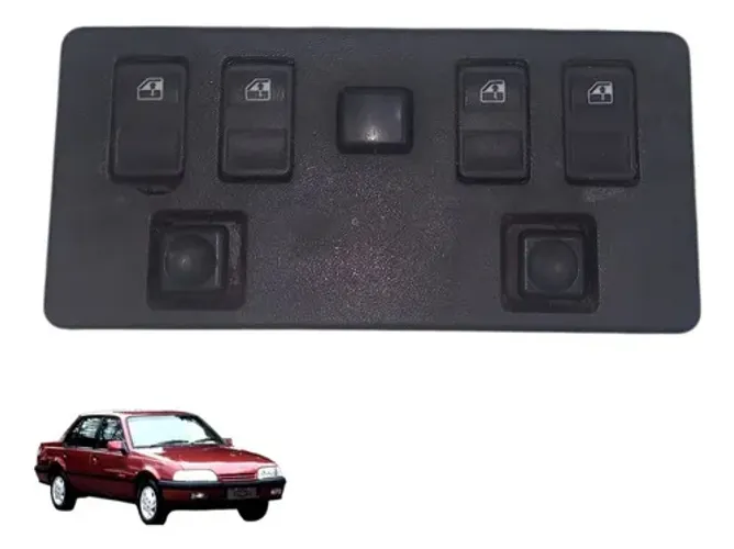 Comando Botao Vidro Eletrico Retrovisor Chevrolet Monza 1996