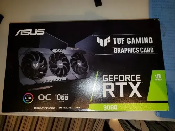 Placa de vídeo Nvidia Asus TUF Gaming RTX 3080 10GB não LHR