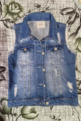 Jaqueta jeans infantil
