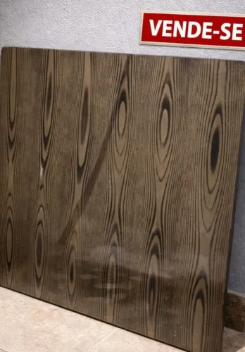 Tampo de mesa em mármore, 0,77x0,77cm