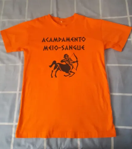Camisa Acampamento Meio Sangue - Percy Jackson