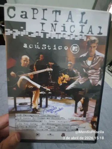 DVD Capital Inicial Acústico MTV