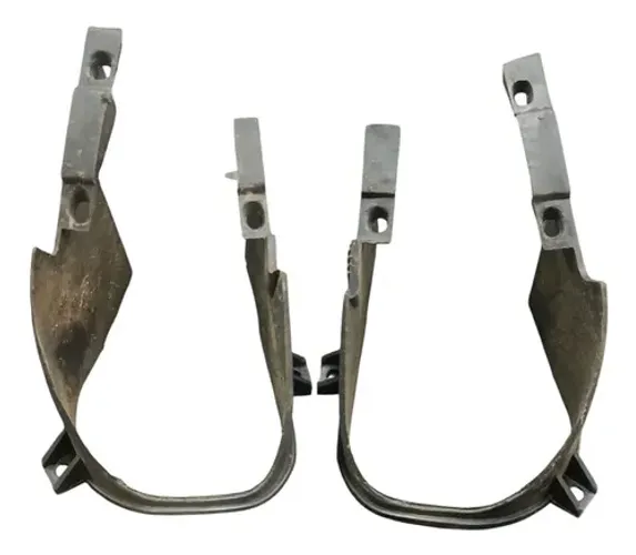 Par De Suporte Farol Milha Gol/saveiro 2000 A 2003