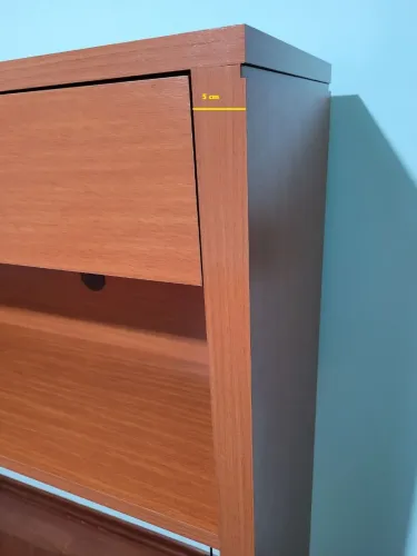 Rack alto para tv e som quarto