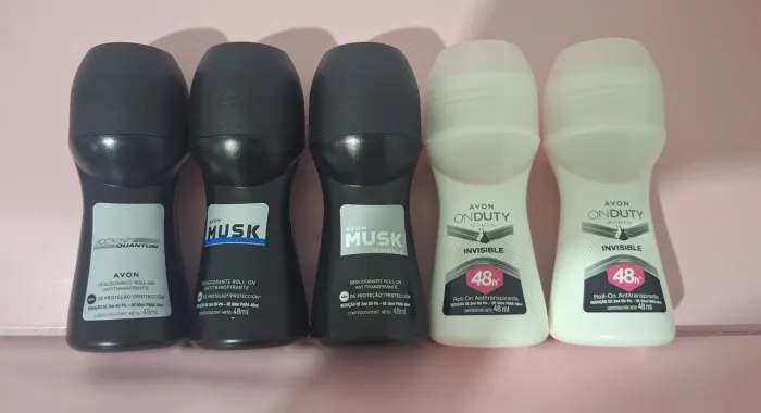 5 Desodorantes por 30 reais 