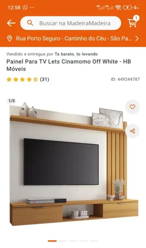 Painel de TV