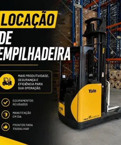 Empilhadeiras para locação