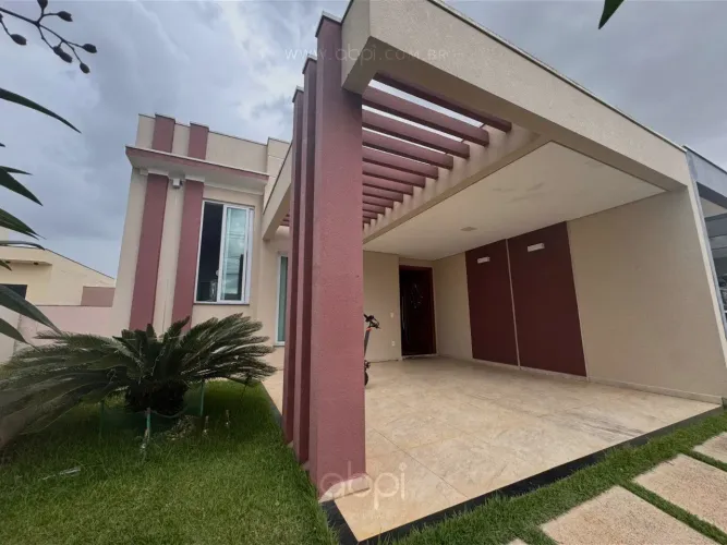 Casa de 3 Quartos no Condomínio Paraty em Indaiatuba - Jardins do Império 105m² Móveis Pla
