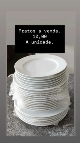 Produtos à venda louças taças peças em inox novos metade do preço WhatsApp *82
