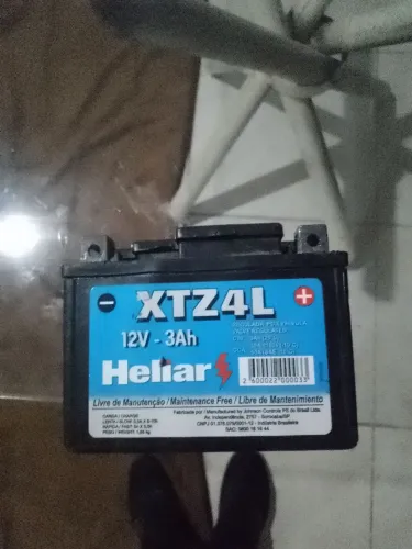 Bateria de moto nova