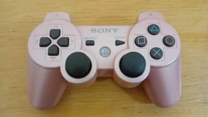 Controle Original PS3 Rosa