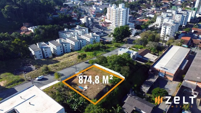 Terreno à venda, 874 m² por R$ 1.100.000,00 - Escola Agrícola - Blumenau/SC