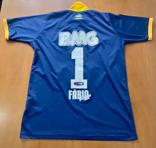 Camisa Cruzeiro esporte clube goleiro Fábio olympikus 2013/2014 
