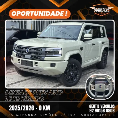 Denza B5 SUV híbrido plug-in 2026
