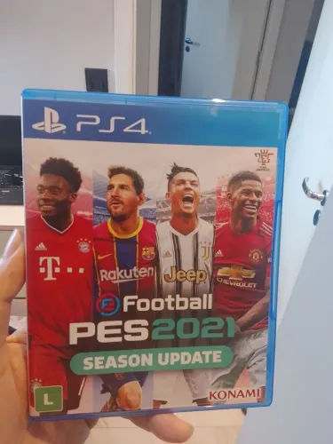Jogo PS4/PS5 PES 21 Novo de Loja Zerado e pode atualizar 2026