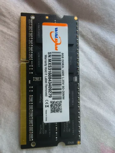 Memória notebook 8gb ddr3