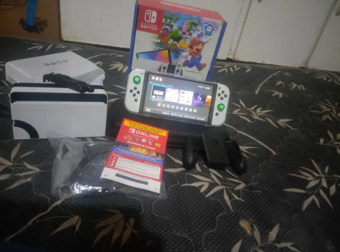 Troco Nintendo switch OLED por steam deck