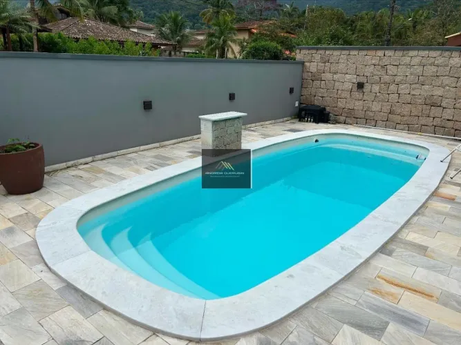 Casa em Condomínio para Venda em Ubatuba, Horto Florestal, 5 dormitórios, 3 suítes, 5 banh