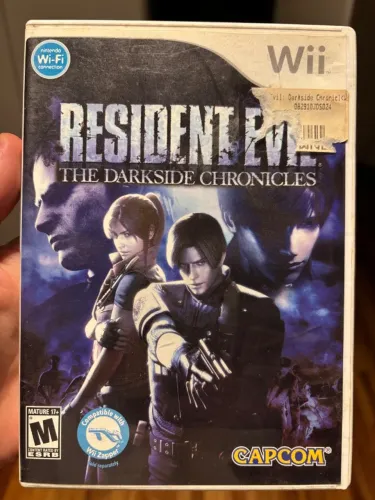Jogo Resident Evil The Darkside Chronicles - Nintendo Wii (Usado e importado)