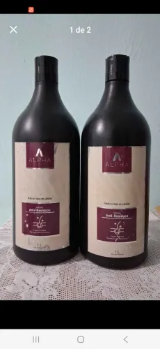 Produto para cabelos 