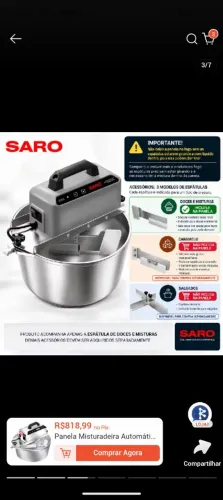 Panela Saro nova