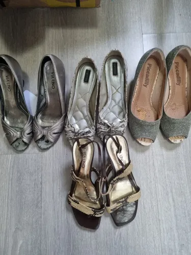 Kit 04 pares de sapatos
