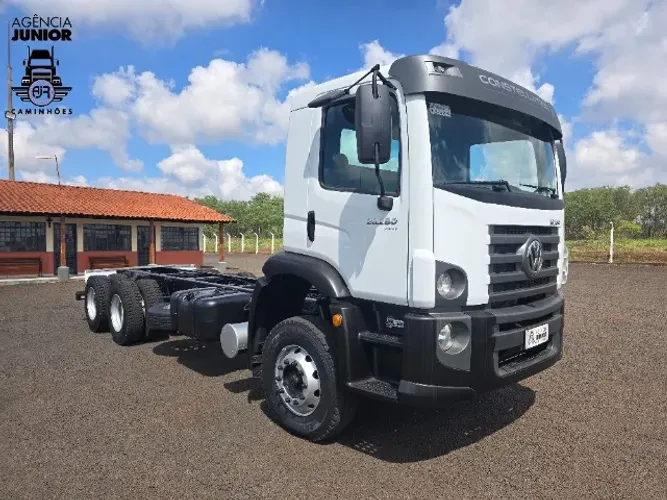 VW 26280 ano 2022 traçado no chassi - 91.000 km