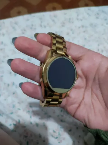 Relógio Feminino Michael Kors Touch Smartwatch Dourado Original