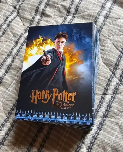 Set de cards Harry Potter and the Half-blood Price - holofoil oficial e raro.